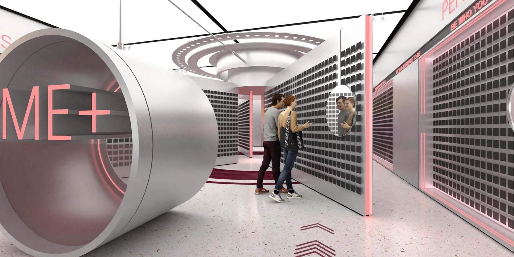 ME+ Experience Store — retail interior in Hong Kong