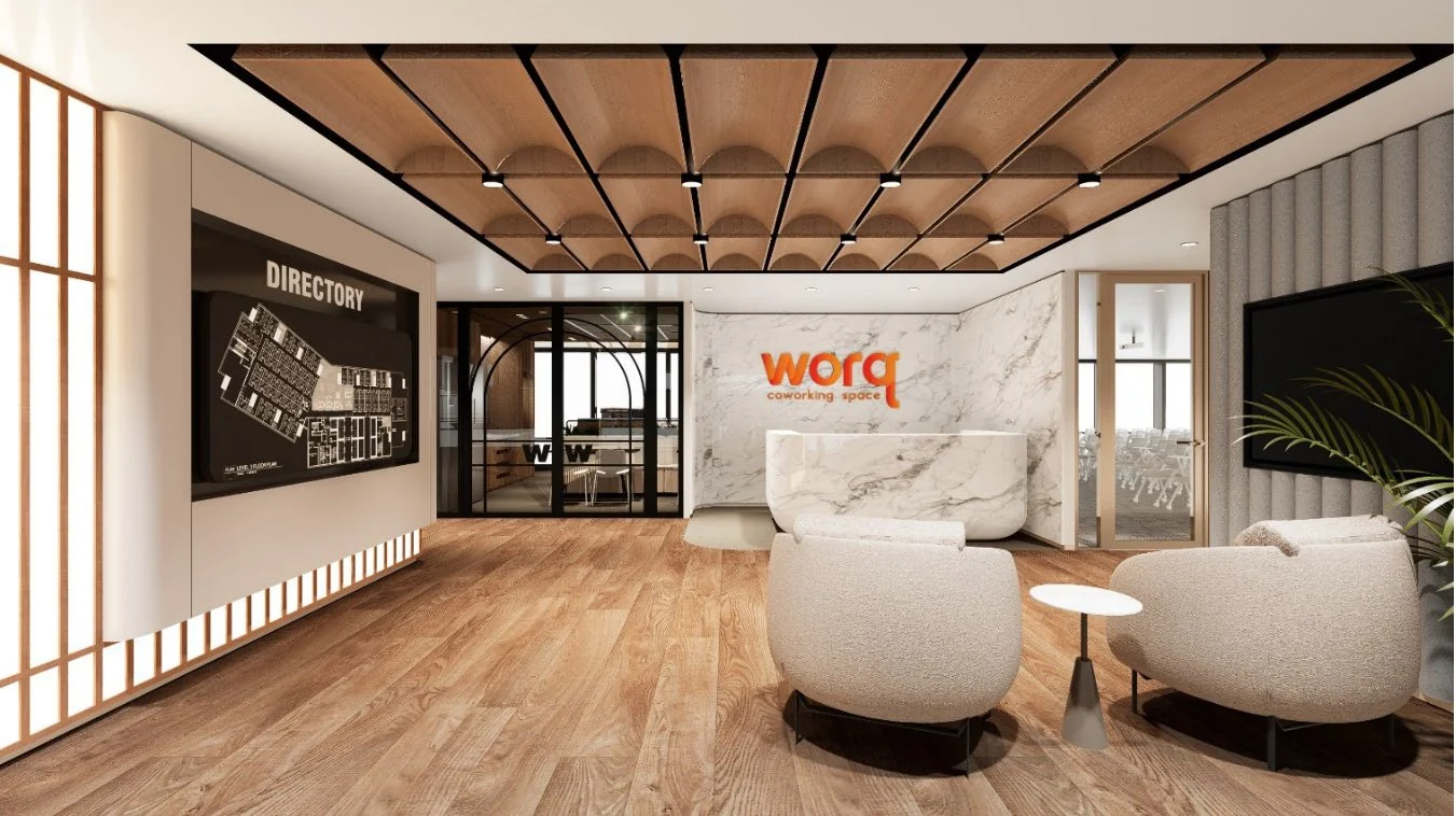 WORQ — workplace interior in Kuala Lumpur, Malaysia